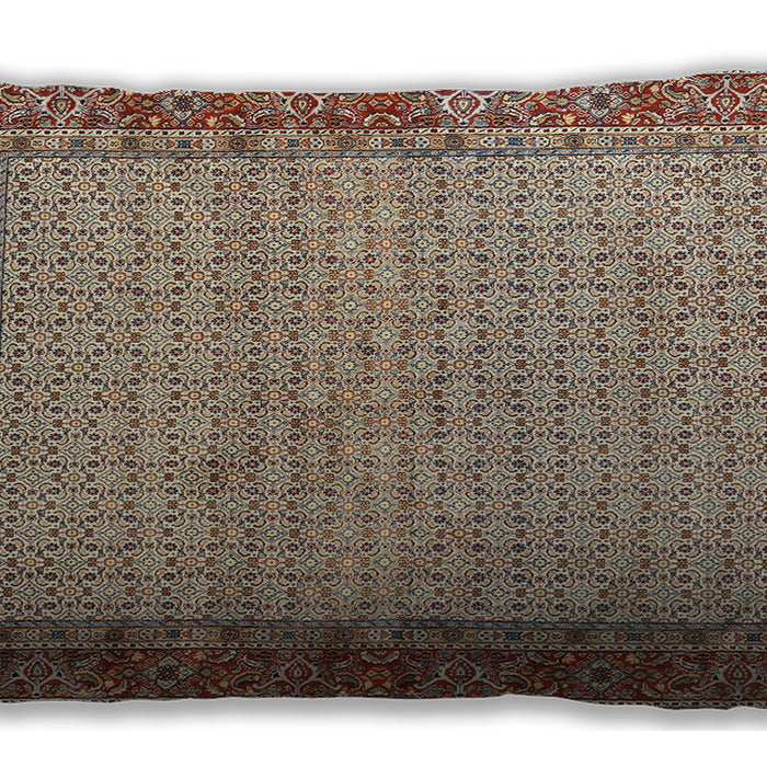 Traditional Classic Rectangular Dark Sienna Brown Lumbar Throw Pillow, 13 inch by 19 inch, lbtr958