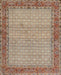 Traditional Dark Sienna Brown Persian Rug, tr958