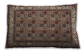 Traditional Classic Rectangular Camel Brown Lumbar Throw Pillow, 13 inch by 19 inch, lbtr959