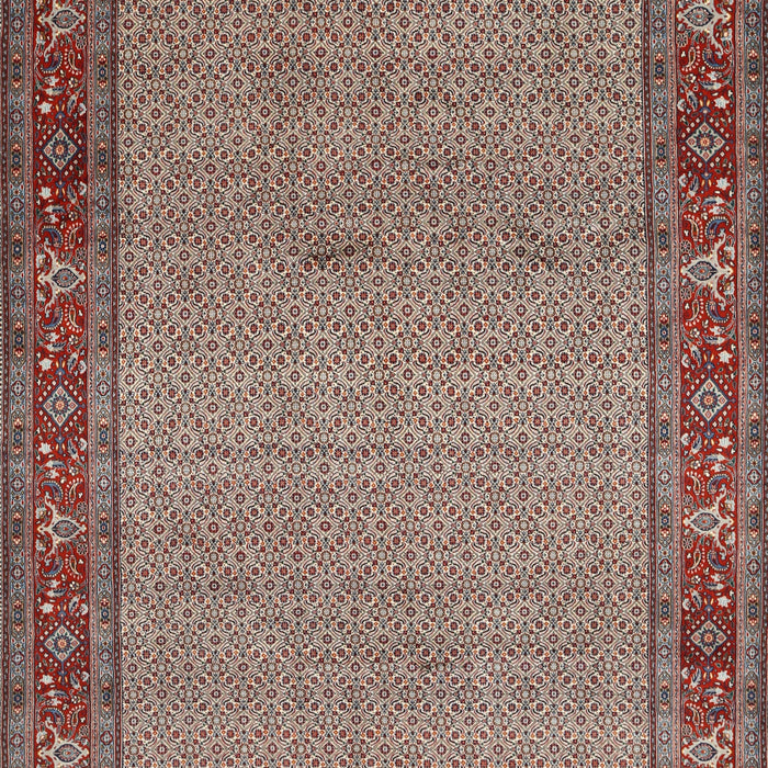 Machine Washable Traditional Light French Beige Brown Rug, wshtr960