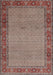 Traditional Light French Beige Brown Persian Rug, tr960