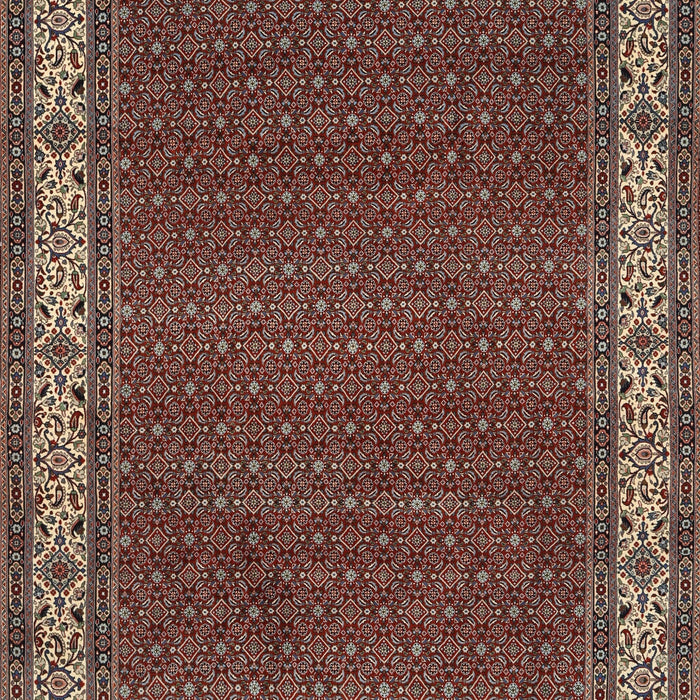 Machine Washable Traditional Camel Brown Rug, wshtr961