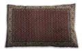 Traditional Classic Rectangular Camel Brown Lumbar Throw Pillow, 13 inch by 19 inch, lbtr961