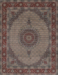 Machine Washable Traditional Bakers Brown Rug, wshtr962