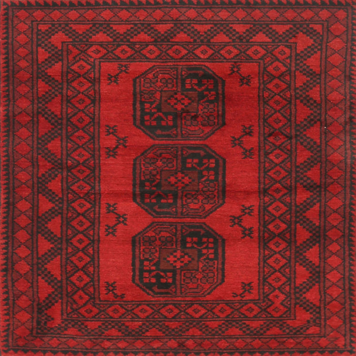 Square Traditional Red Persian Rug, tr963