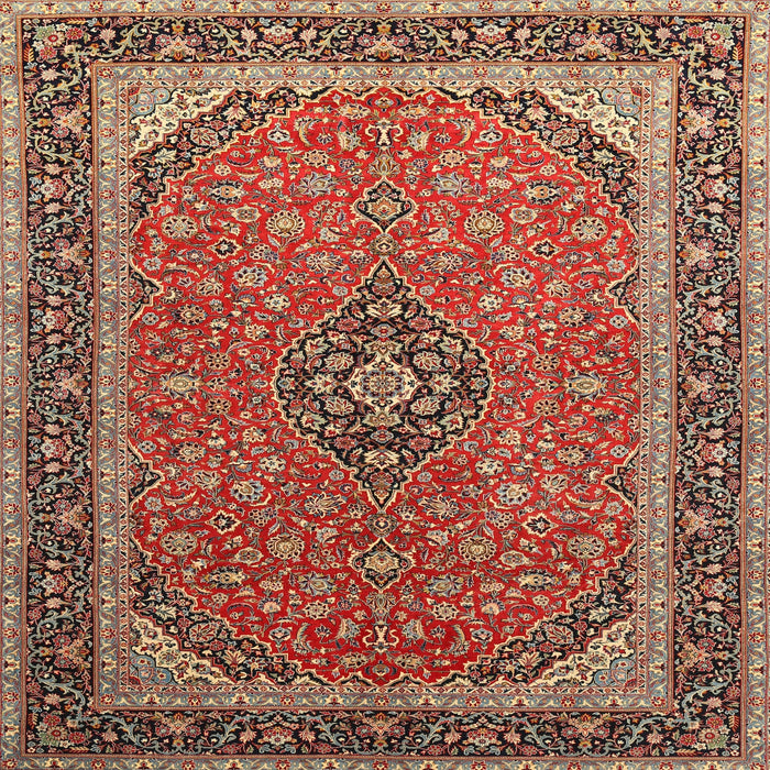 Square Traditional Red Persian Rug, tr966
