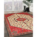 Traditional Red Persian Rug in Family Room, tr971