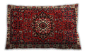 Traditional Classic Rectangular Brown Lumbar Throw Pillow, 13 inch by 19 inch, lbtr972