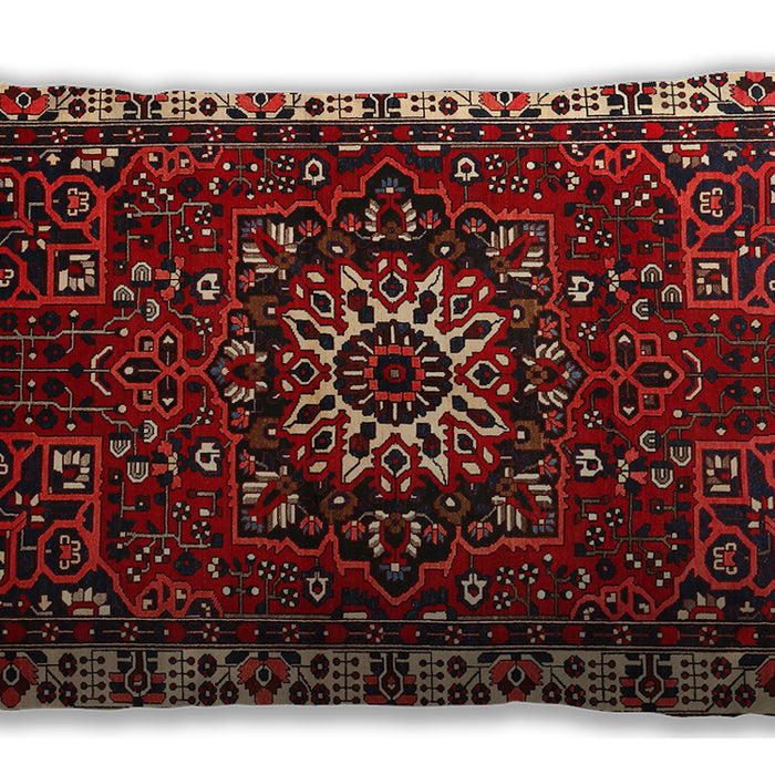 Traditional Classic Rectangular Brown Lumbar Throw Pillow, 13 inch by 19 inch, lbtr972