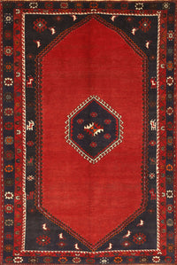 Machine Washable Traditional Dark Brown Rug, wshtr974