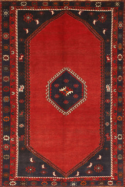 Machine Washable Traditional Dark Brown Rug, wshtr974