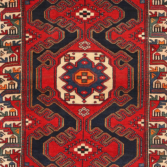 Machine Washable Traditional Brown Rug, wshtr975