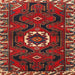 Square Traditional Brown Persian Rug, tr975
