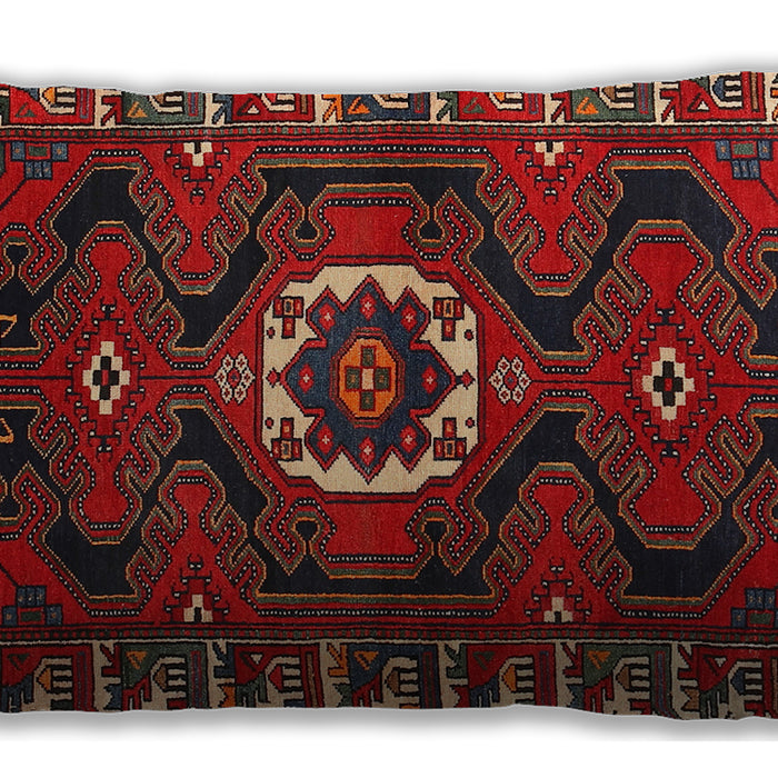 Traditional Classic Rectangular Brown Lumbar Throw Pillow, 13 inch by 19 inch, lbtr975