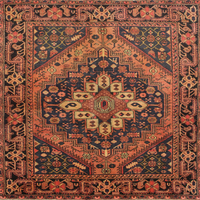 Square Traditional Red Persian Rug, tr97