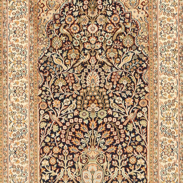 Traditional Sienna Brown Animal Rug, tr987
