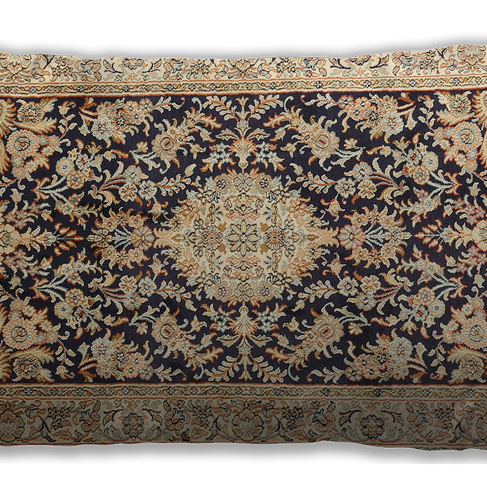 Traditional Classic Rectangular Chestnut Brown Lumbar Throw Pillow, 13 inch by 19 inch, lbtr988