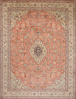 Machine Washable Traditional Brown Rug, wshtr991
