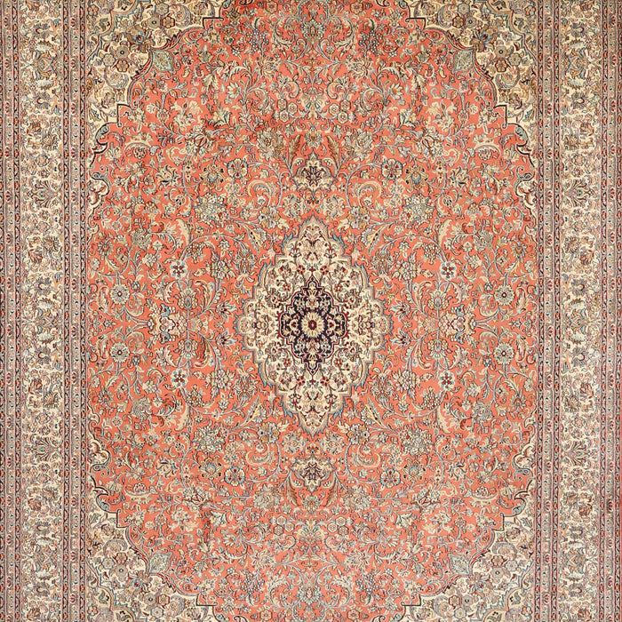 Traditional Brown Medallion Rug, tr991