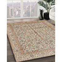 Traditional Brown Persian Rug, tr995