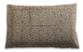 Traditional Classic Rectangular Brown Lumbar Throw Pillow, 13 inch by 19 inch, lbtr995