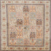 Round Machine Washable Traditional Brown Rug, wshtr996