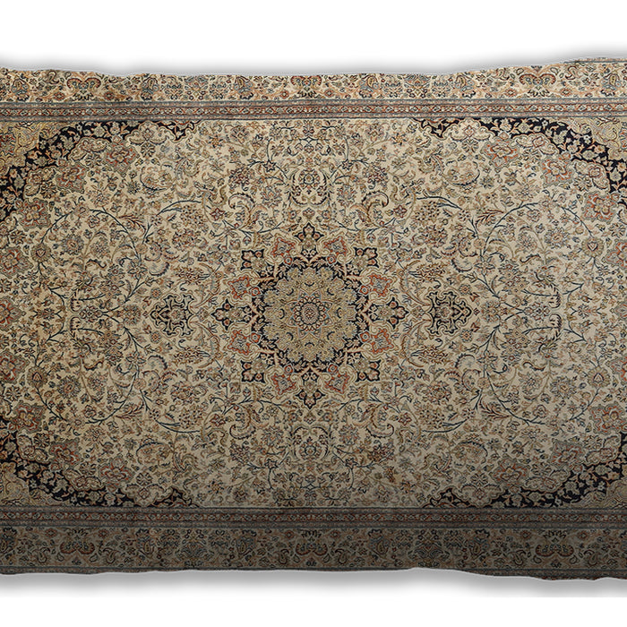 Traditional Classic Rectangular Brown Lumbar Throw Pillow, 13 inch by 19 inch, lbtr999