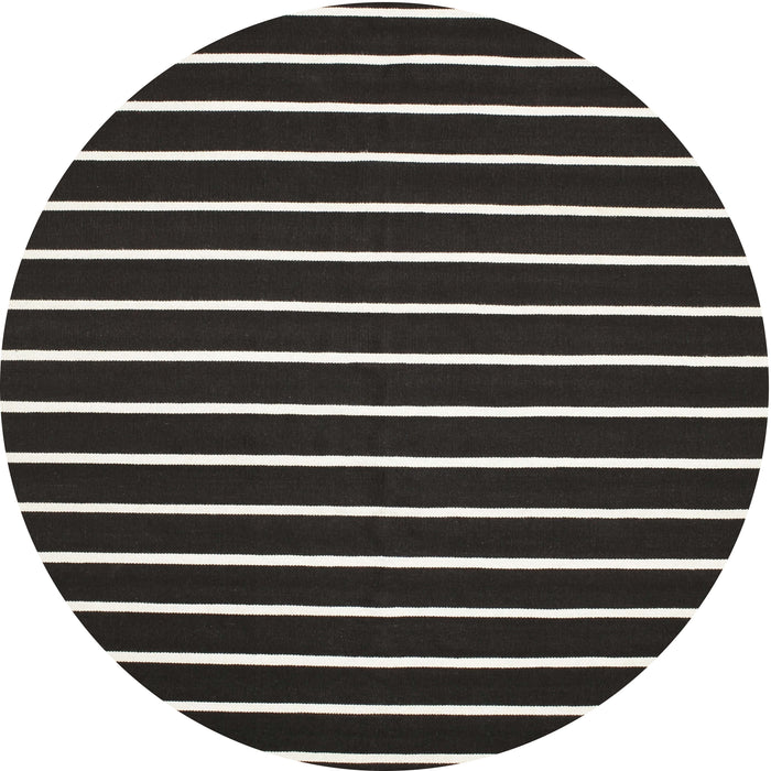 Round Machine Washable Contemporary Army Brown Rug, wshcon109