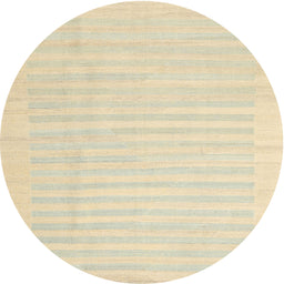 Round Machine Washable Contemporary Brown Rug, wshcon1135