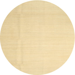 Round Machine Washable Contemporary Brown Gold Rug, wshcon1140