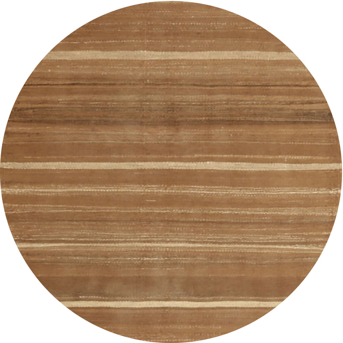 Round Contemporary Sedona Brown Modern Rug, con1175