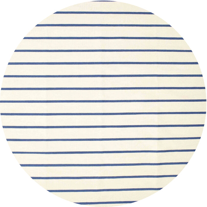 Round Machine Washable Contemporary Yellow Beige Rug, wshcon1180