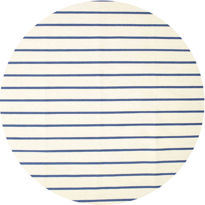 Round Machine Washable Contemporary Yellow Beige Rug, wshcon1182