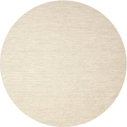 Round Machine Washable Contemporary Moccasin Beige Rug, wshcon1370