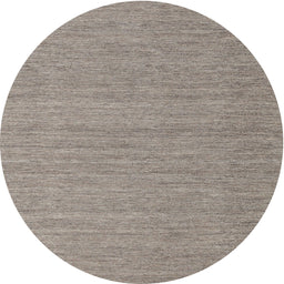 Round Machine Washable Contemporary Sage Green Rug, wshcon1433