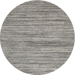 Round Contemporary Sandstone Brown Modern Rug, con1721