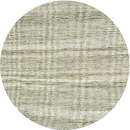 Round Machine Washable Contemporary Tan Brown Gold Rug, wshcon1746