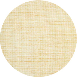 Round Machine Washable Contemporary Peach Beige Rug, wshcon1747