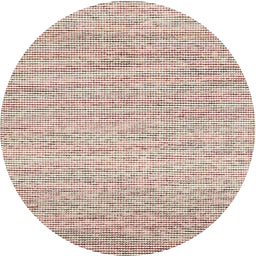 Round Machine Washable Contemporary Gold Rug, wshcon1750