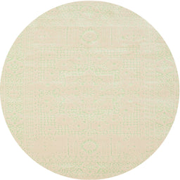 Round Contemporary Khaki Gold Solid Rug, con178