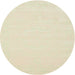 Round Machine Washable Contemporary Khaki Gold Rug, wshcon178