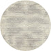 Round Contemporary Sage Green Modern Rug, con179