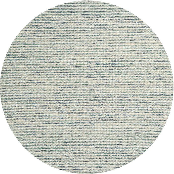 Round Machine Washable Contemporary Gunmetal Gray Rug, wshcon1835