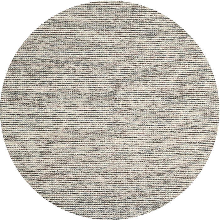 Round Contemporary Khaki Green Modern Rug, con1839
