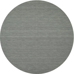 Round Machine Washable Contemporary Sage Green Rug, wshcon184