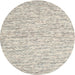 Round Contemporary Gold Modern Rug, con1853