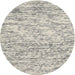 Round Contemporary Sage Green Modern Rug, con1862