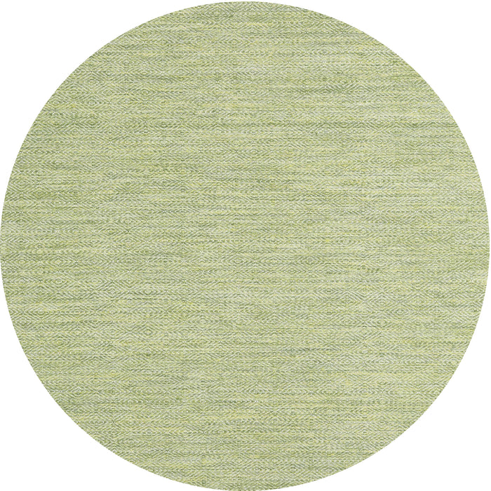 Round Contemporary Harvest Gold Modern Rug, con1867