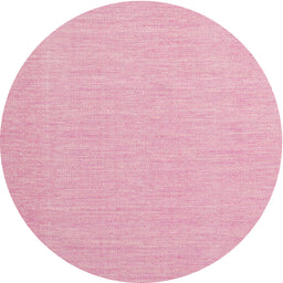 Round Contemporary Pink Modern Rug, con1871