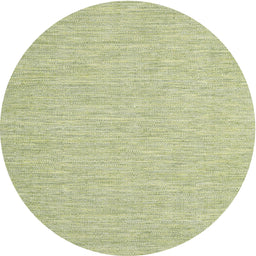 Round Contemporary Harvest Gold Modern Rug, con1872